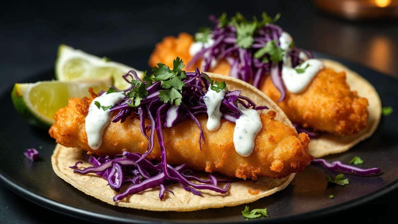Four-Alarm Fish Tacos